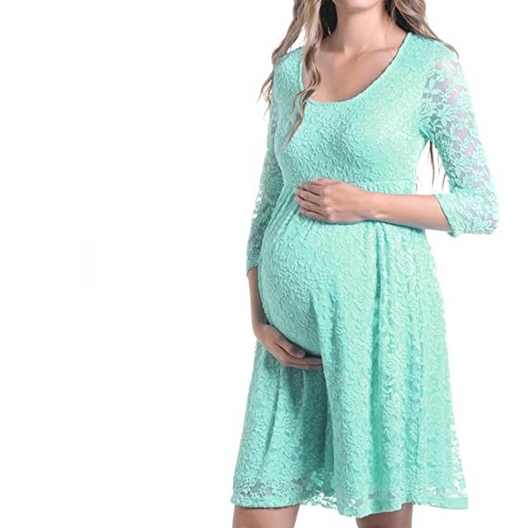 mint green maternity dress Dresses Images 2022